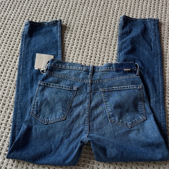MOTHER High Rise Blue Jeans - Picture 2 of 5